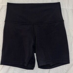 Lululemon black biker shorts